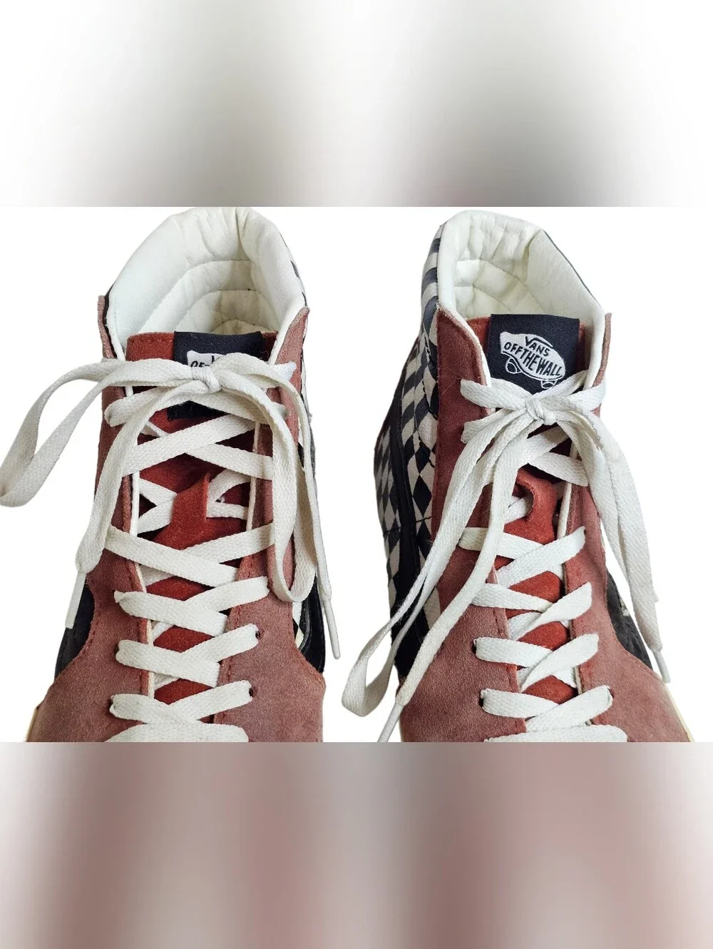 ​Vans Desert Sk8-Hi Snake Chili Oil Men’s 12 Rattlesnake Checkerboard VN0A7Q5NB6
